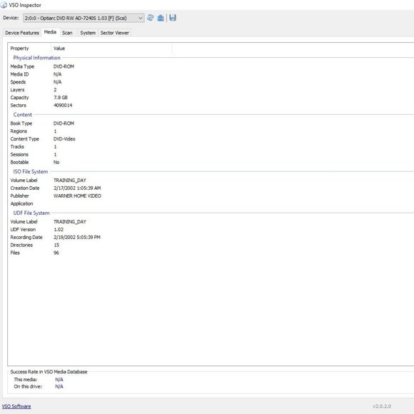 TRAINING DAY DVD Widescreen 2001 Warner Brothers USED - Picture 7 of 9